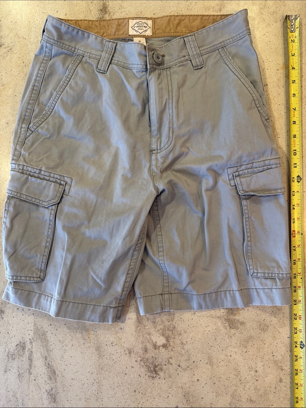 St. John's Bay Tan Men's Cargo Shorts